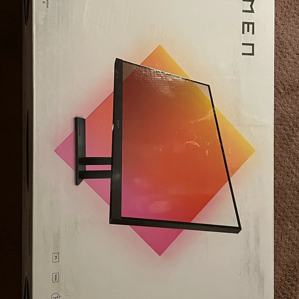 Like new Lenovo Legion i5 PC Tower and HP Omen 27i monitor